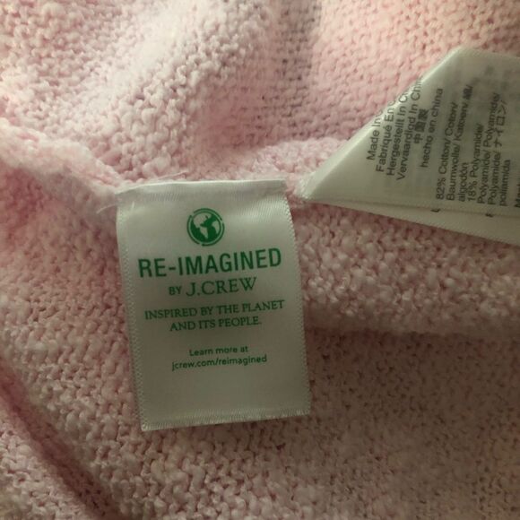 J.crew Cotton blend pink open cardigan size XS - Picture 4 of 5
